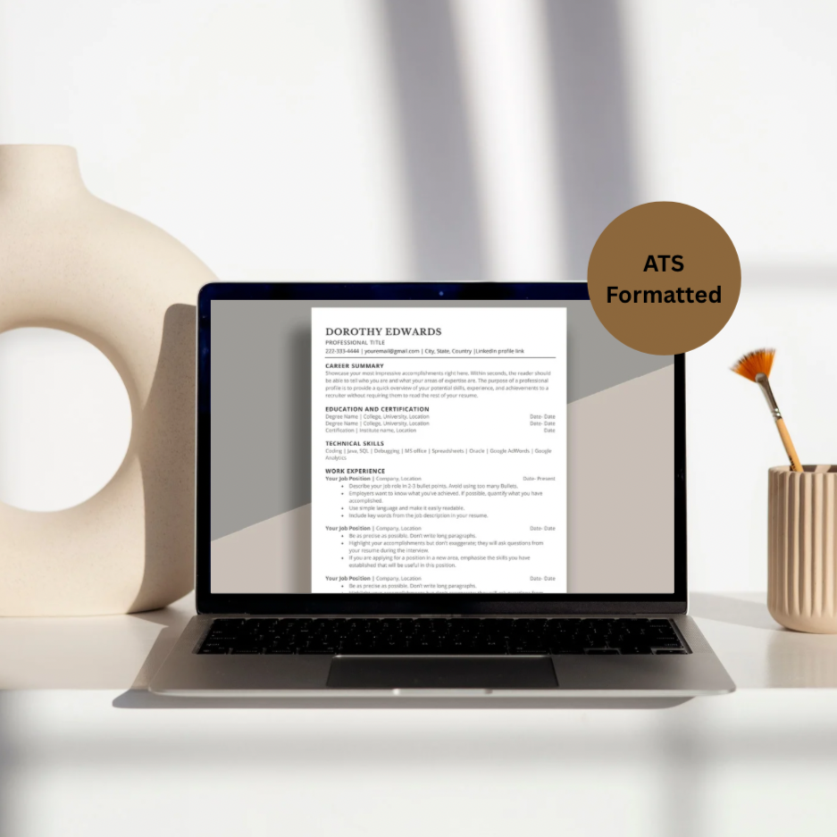 Advanced Resume Redesign