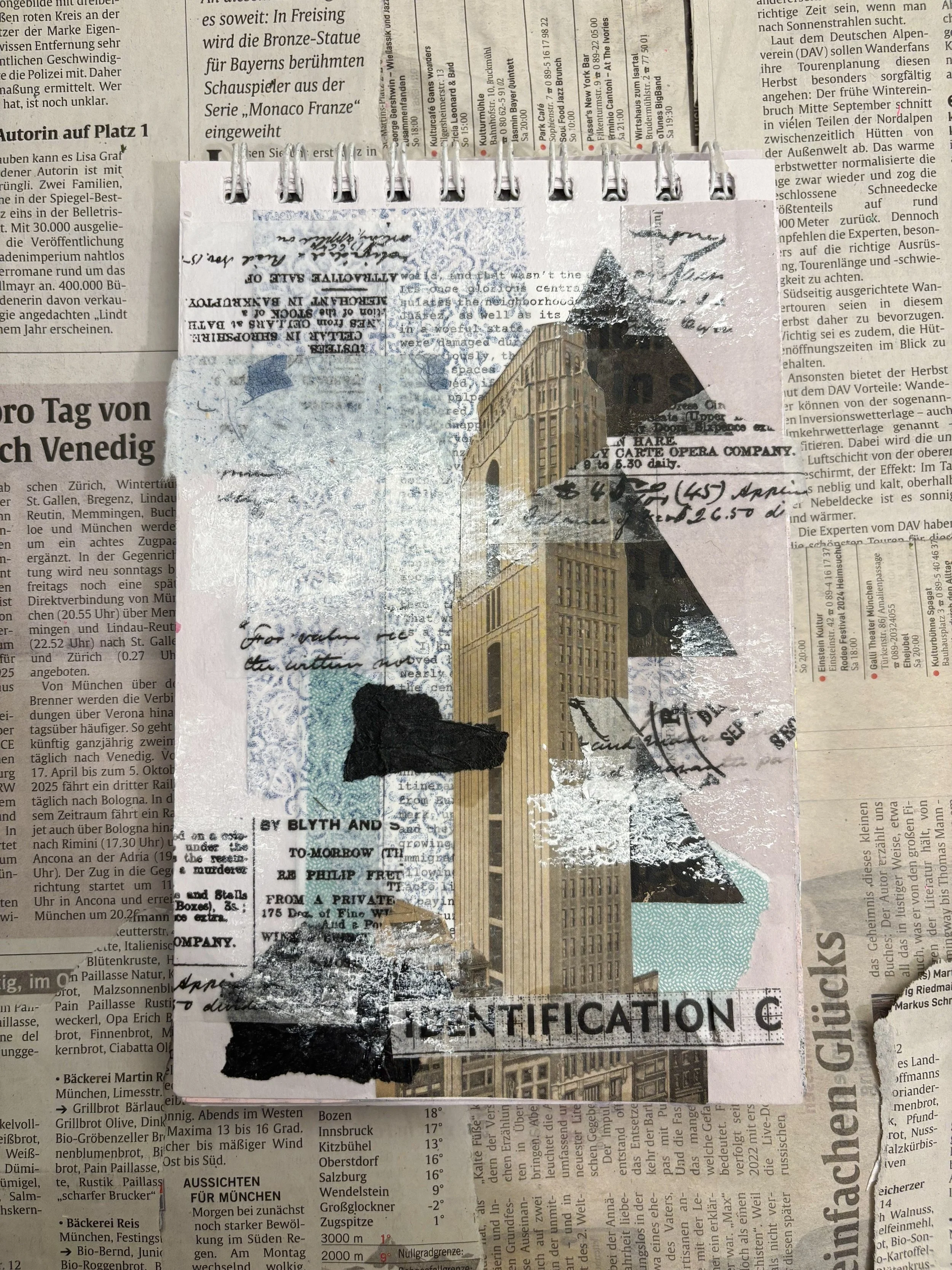 Abstract Collage 4
July 25th, 2025
5x7
Mixed Media Collage 