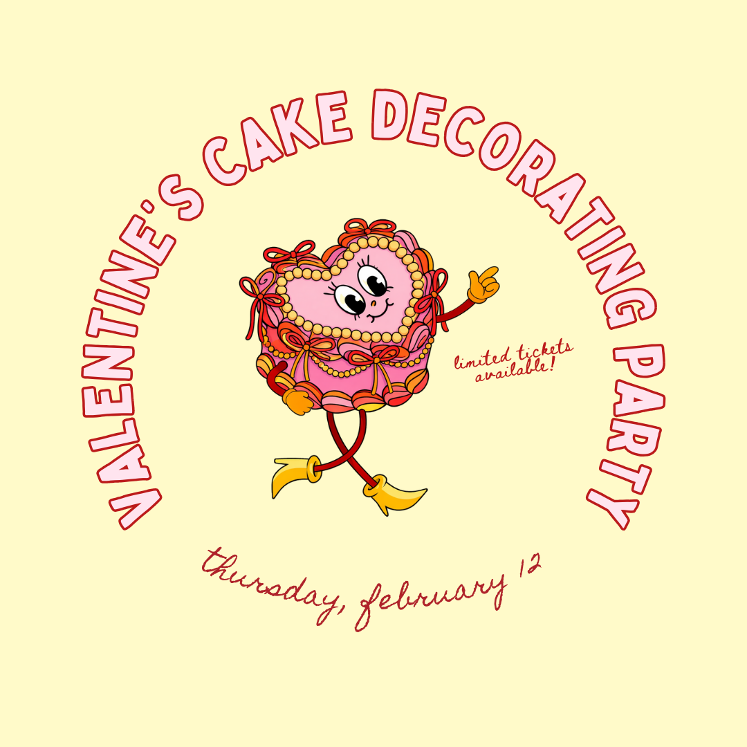 Valentine's Cake Decorating Party