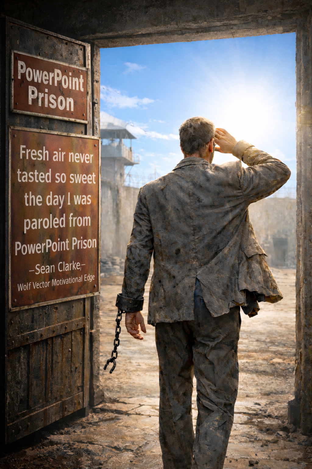 Paroled from PowerPoint Prison (Good Behavior Not Required)