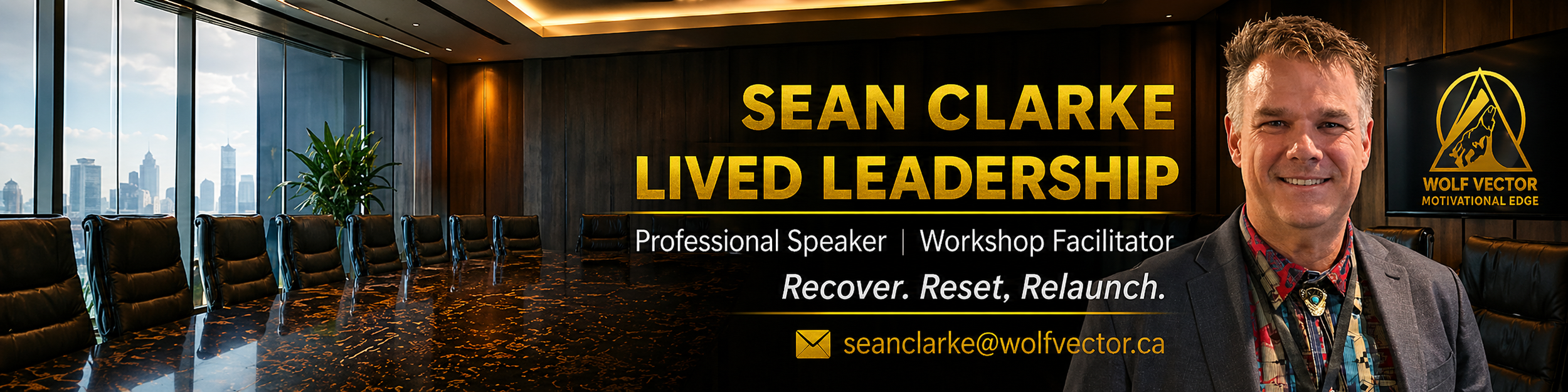 Sean Clarke Professional Speaker | Leadership | Business Workshops | Winnipeg MB