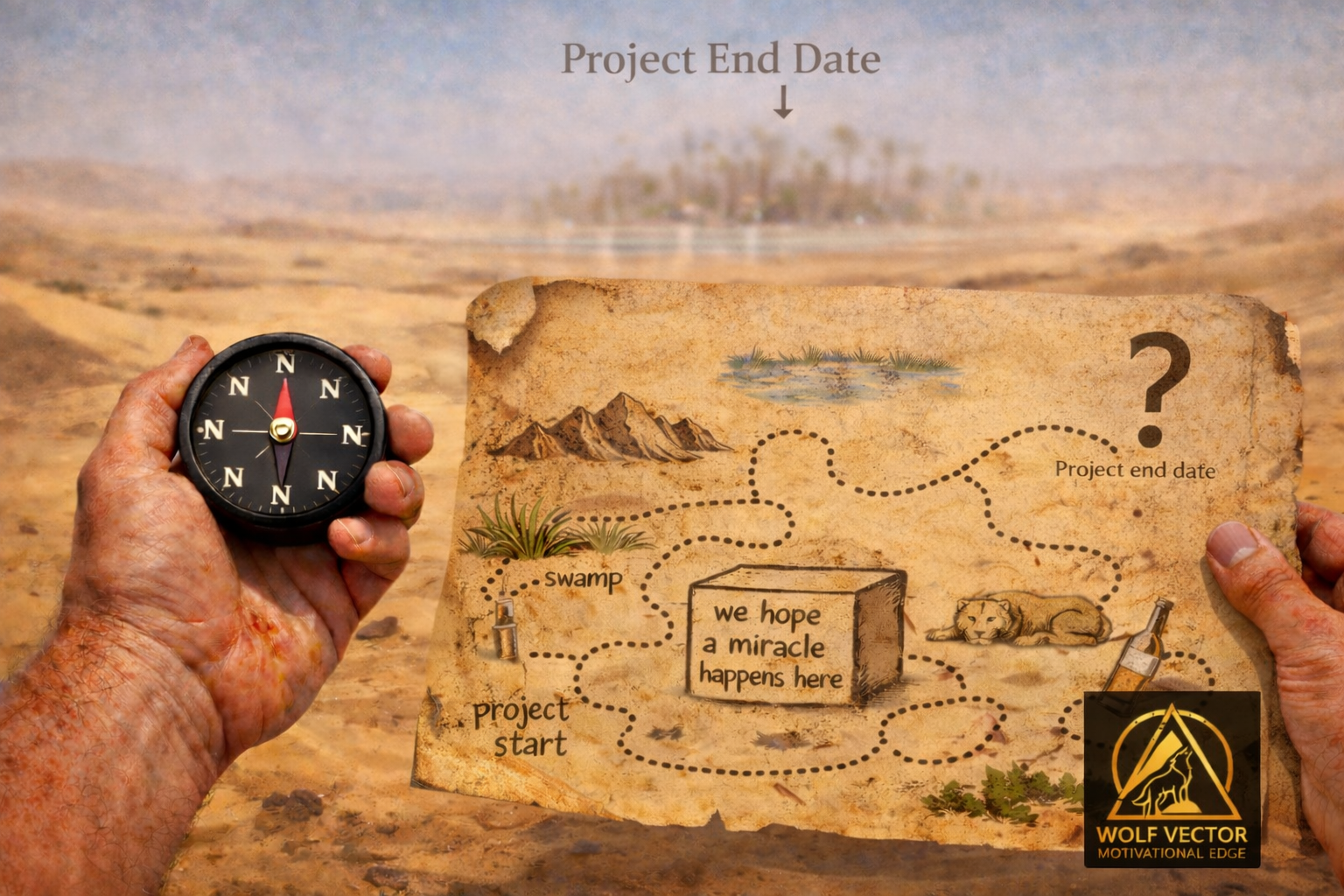 A plan built on hopes and dreams chasing a mirage of an endstate