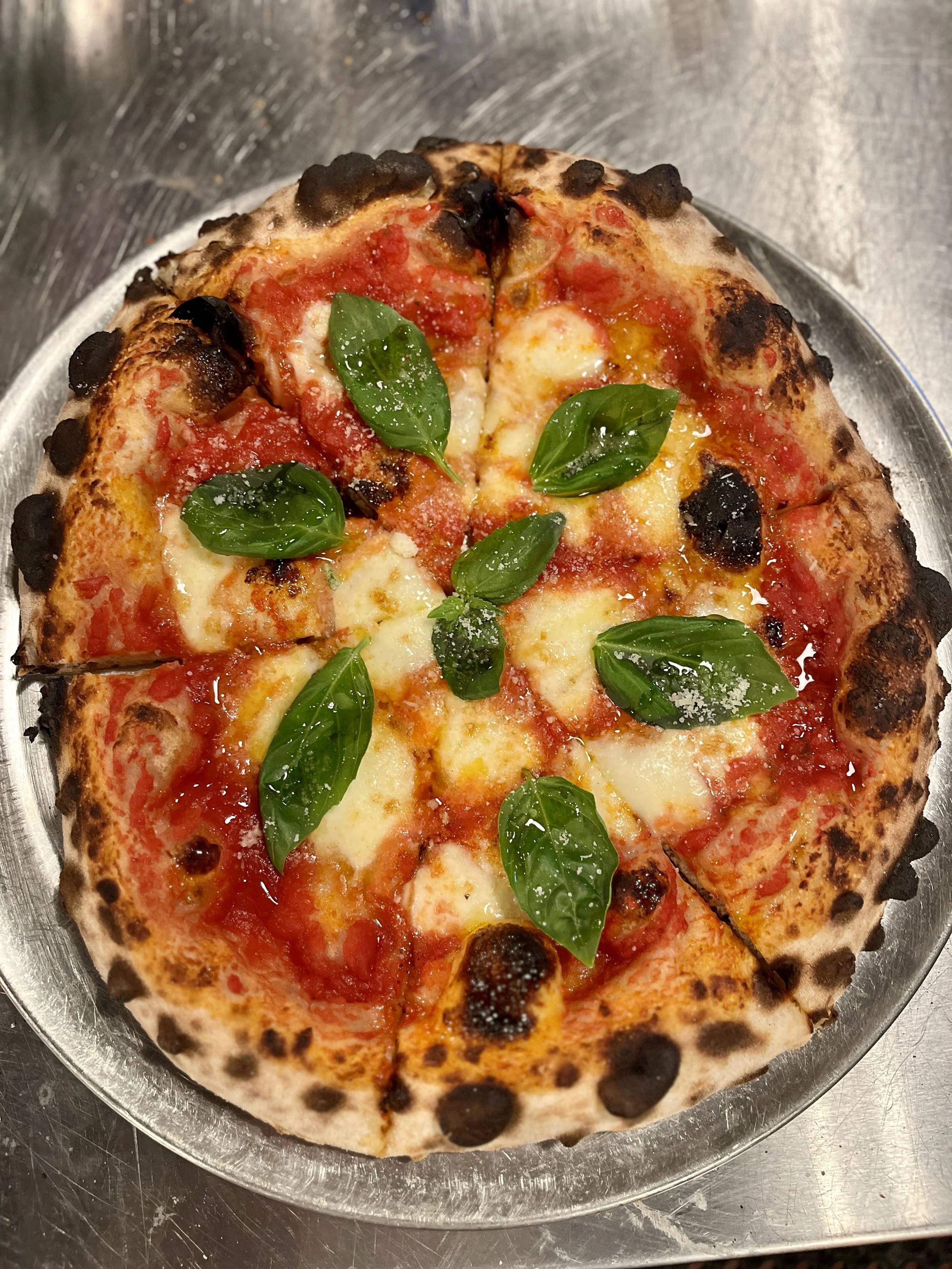 Margherita pizza