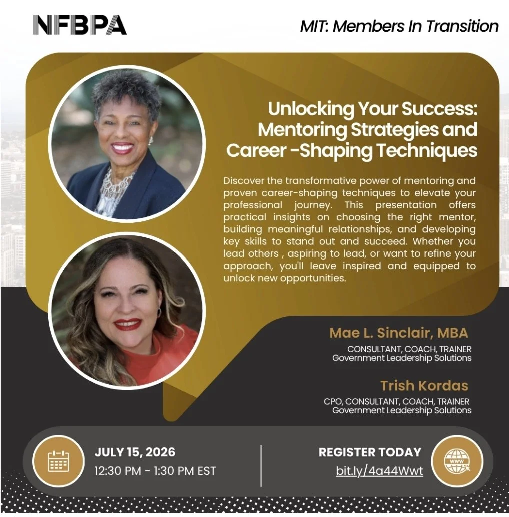 MIT Monthly Meeting Unlocking Your Success: Mentoring Strategies and Career -Shaping Techniques (Nationals)