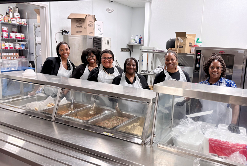 Roof Above – Howard Levine Men’s Shelter:

Dinner Service (August 19, 2026): Madison Little, Shakirah Francis, Portia Coram, Carlo Jordan, Arlissa Eason, and Raquishela Stewart.