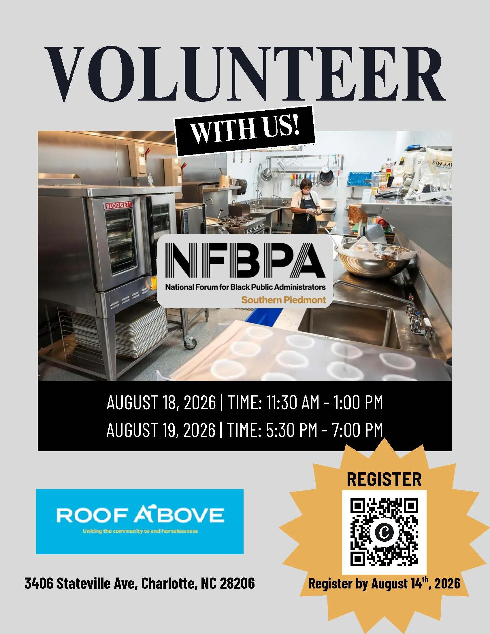Volunteer With Us! 