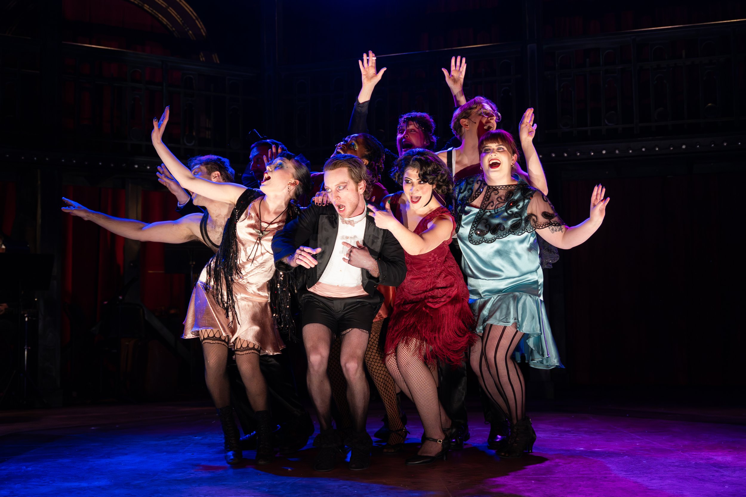 "Cabaret" at The New Jewish Theatre. Photos by Jon Gitchoff.