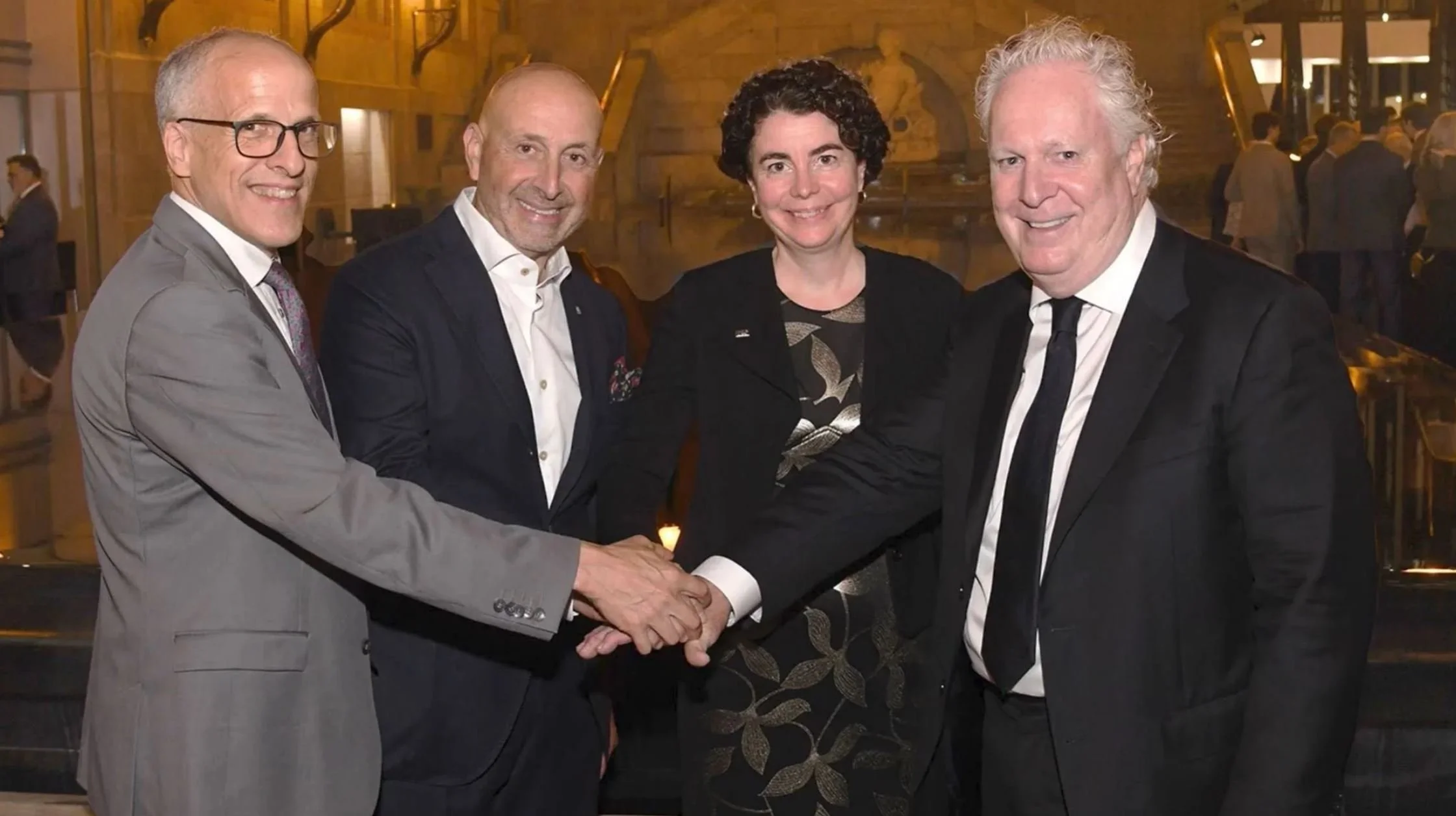 Marie-Pierre Robert, Pierre Cossette, Jean Charest, Vincent Chiara