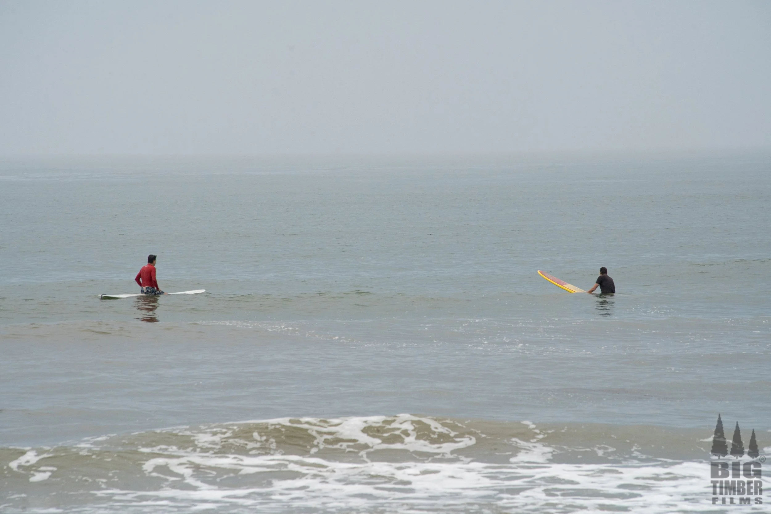 "Two surfers out." Big Timber Films