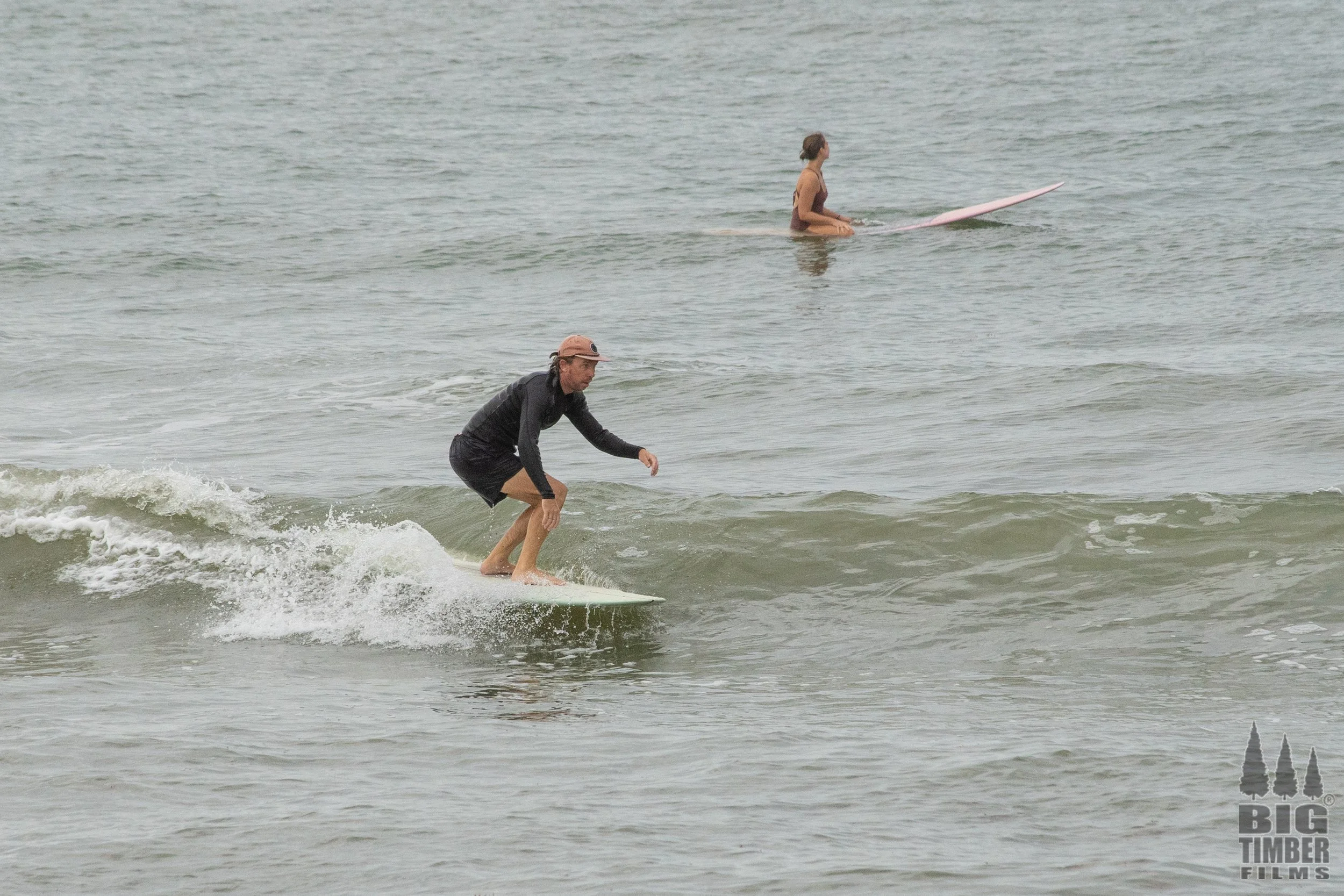 "Ivan Lavigne putting on a style clinic at Surfside Jetty Park." Big Timber Films