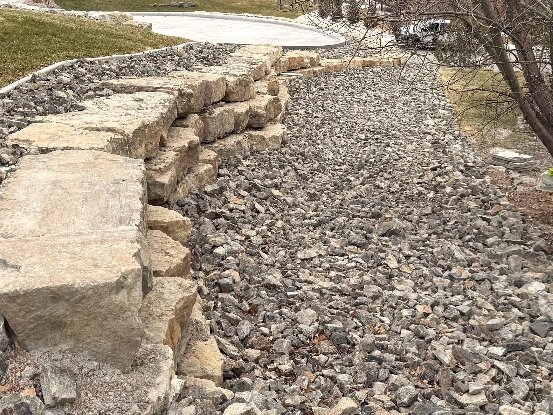 12” Retaining Wall / Landscape Stone