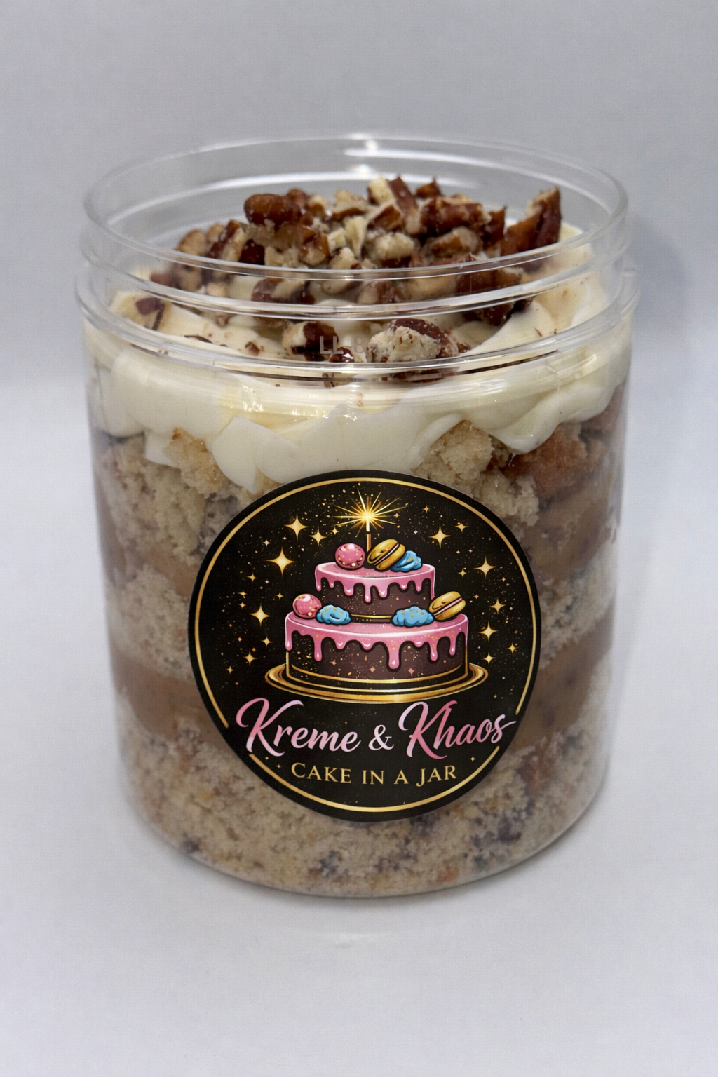 Butter Pecan Cake in a Jar (16 oz)