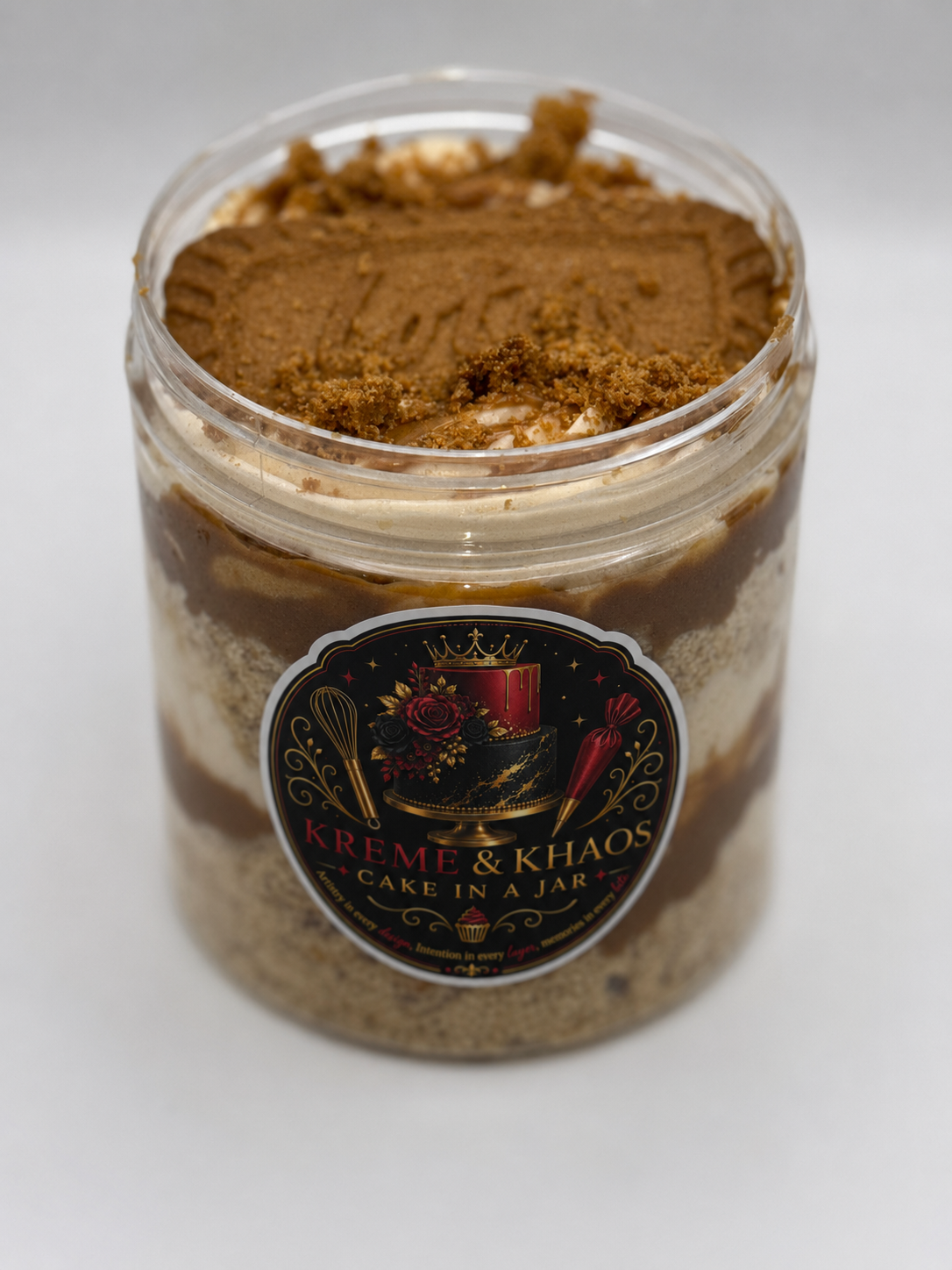 Cookie Butter Cake in a Jar (16 oz)