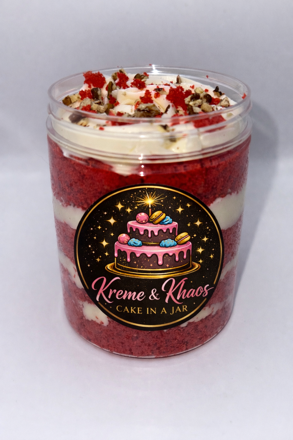 Red Velvet Cake in a Jar (16 oz)