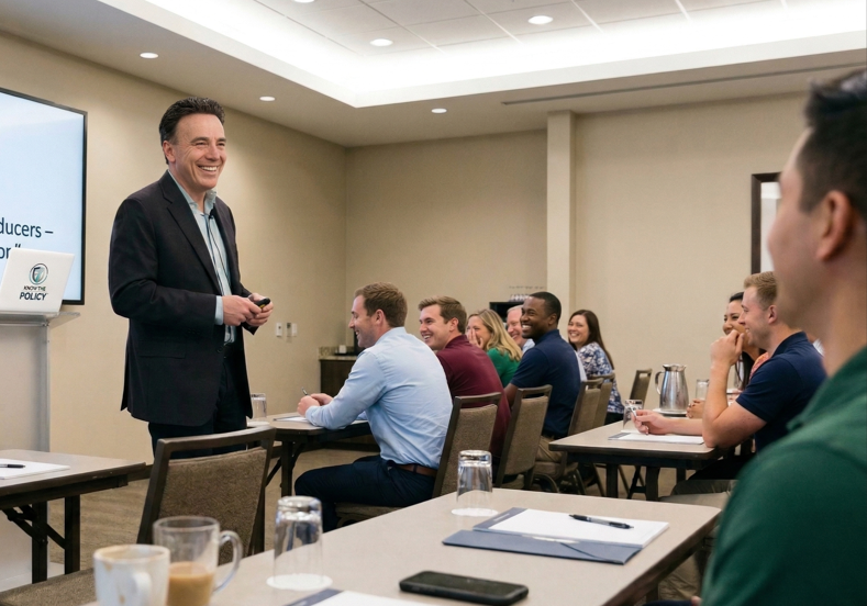 Know the Policy Founder Erik Leeming leads a live training