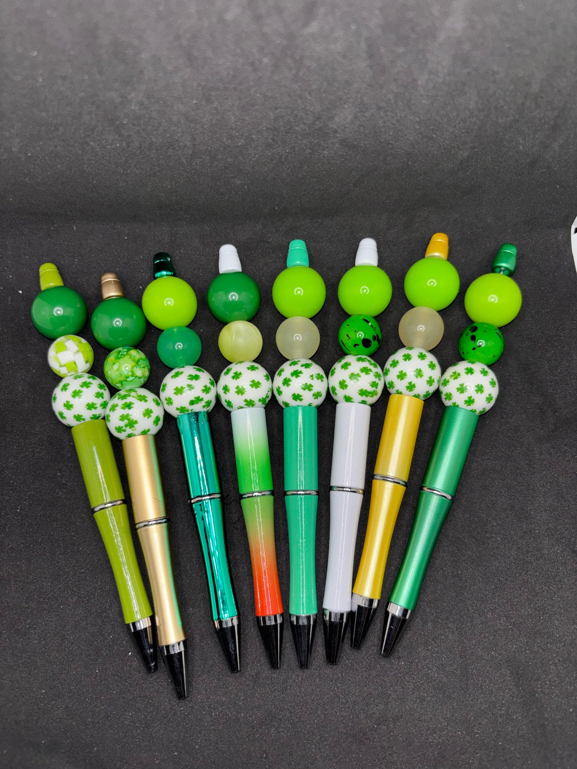 Lucky Charm Beaded Pens