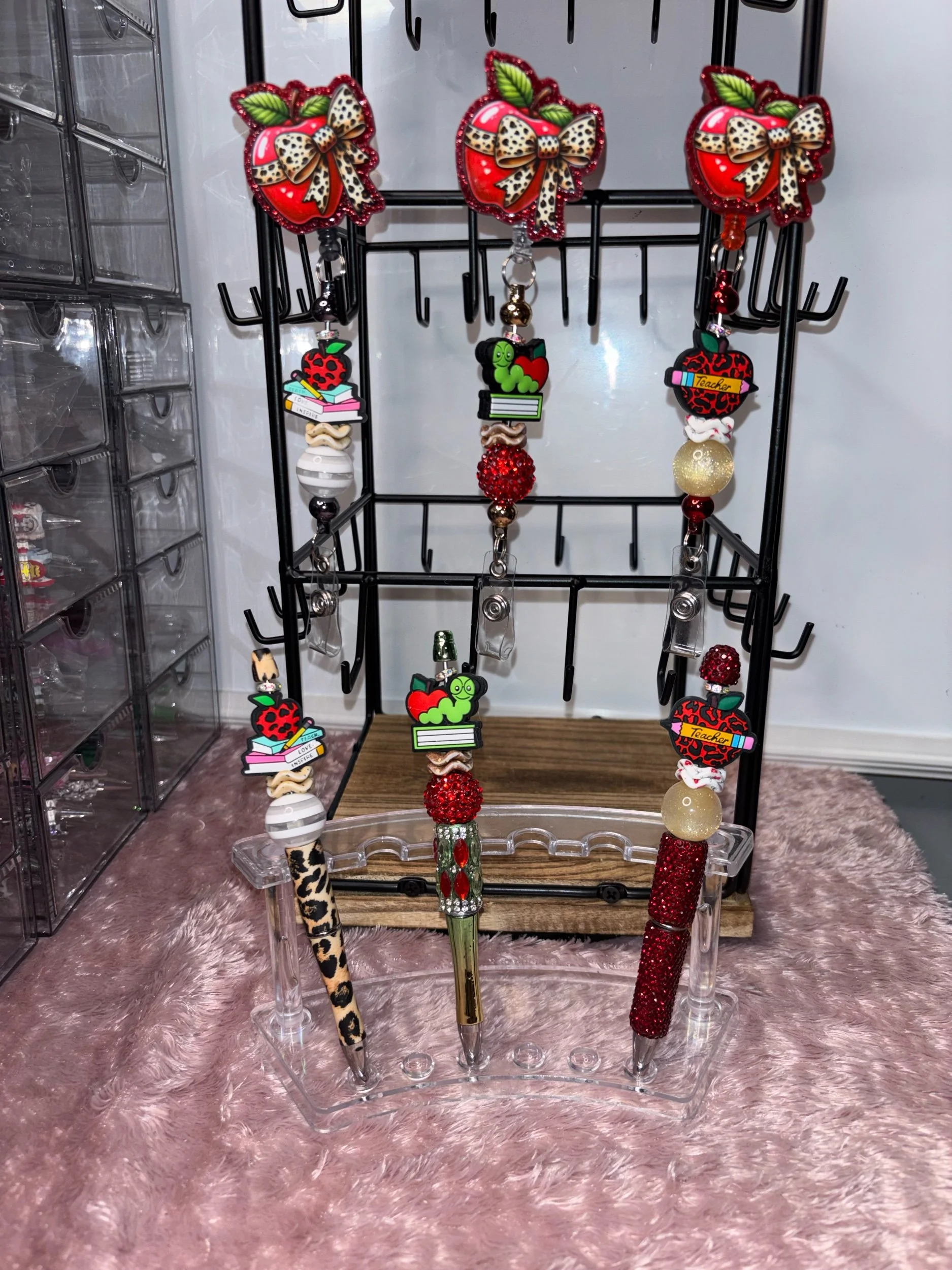 🍎 The "Classroom Queen" Leopard Apple Bundle – York, PA Local Pickup