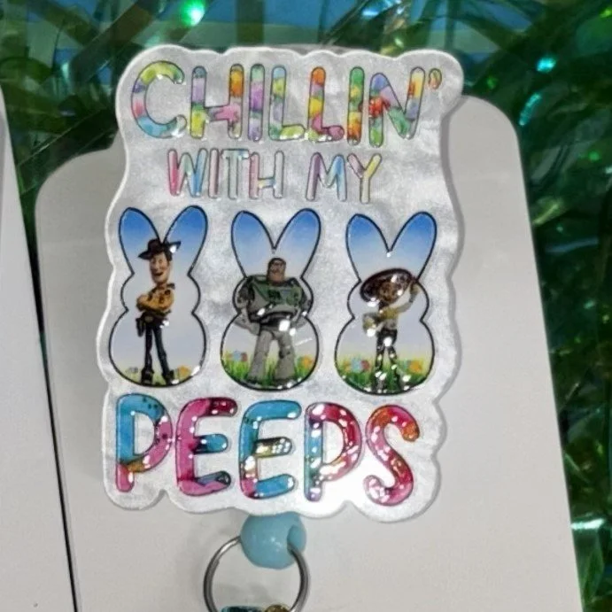 Toy Story Easter Badge Reel - Blue