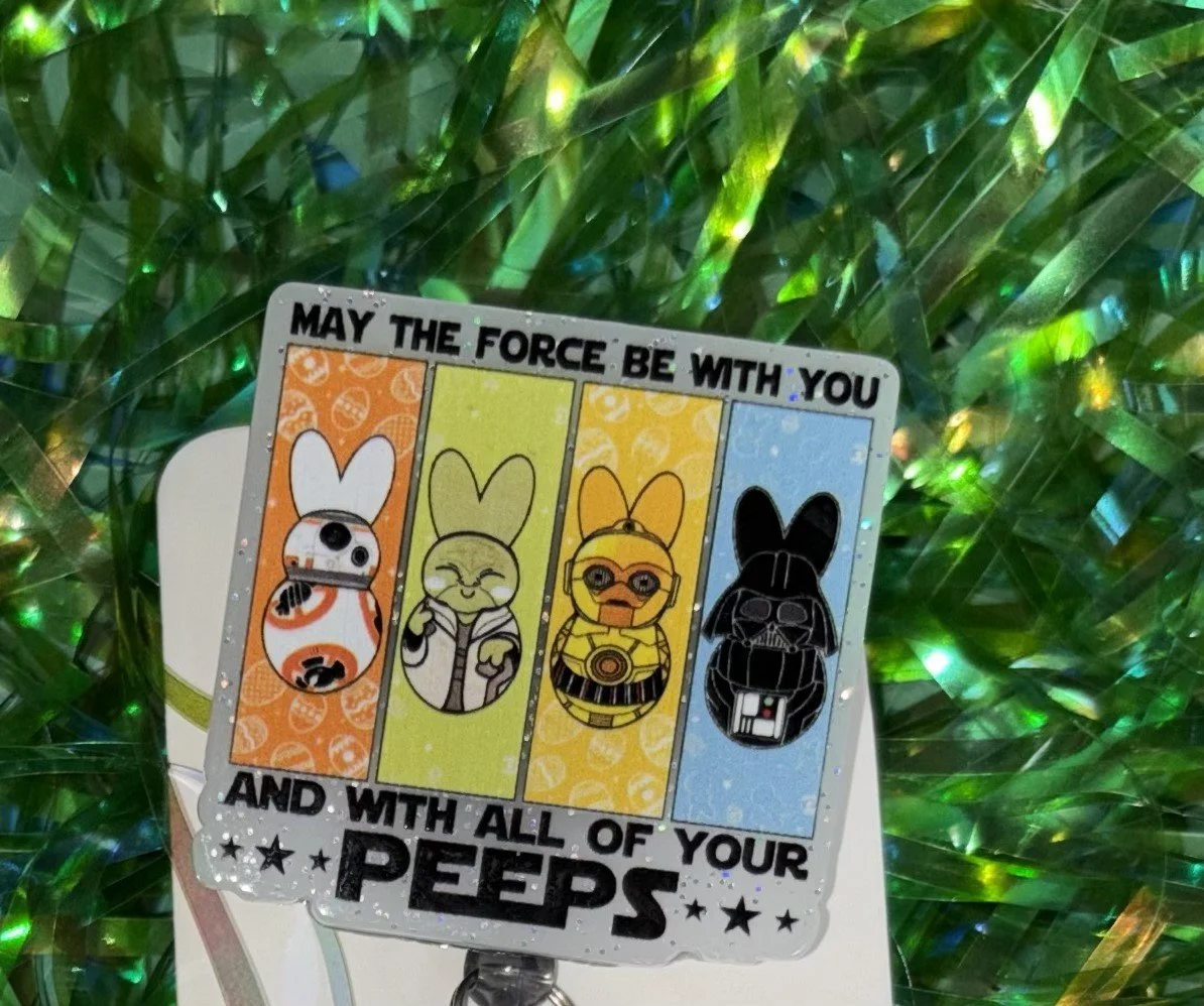 Star Wars Easter Badge Reel - Slate