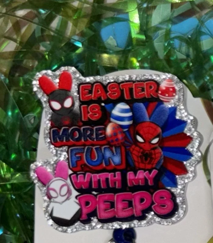 Cobalt Spider-verse Easter Badge Reel