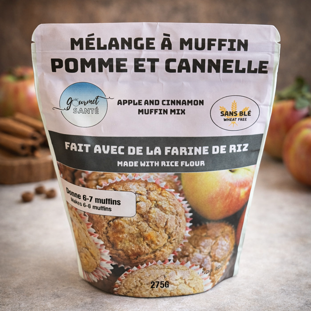 Mélange à muffin pomme et cannelle