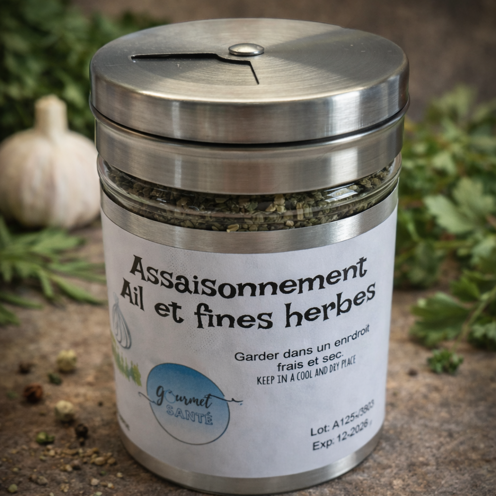 Assaisonnement ail et fines herbes