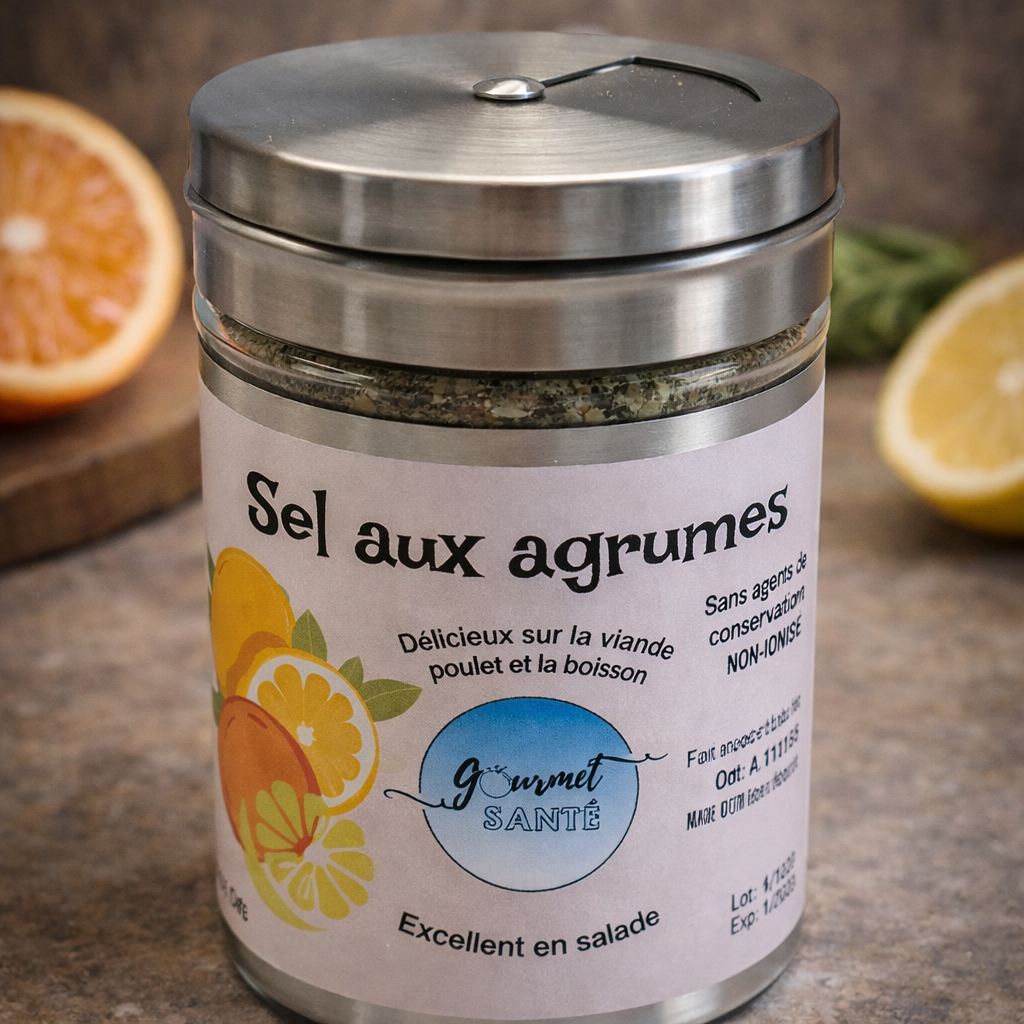 Sel aux agrumes