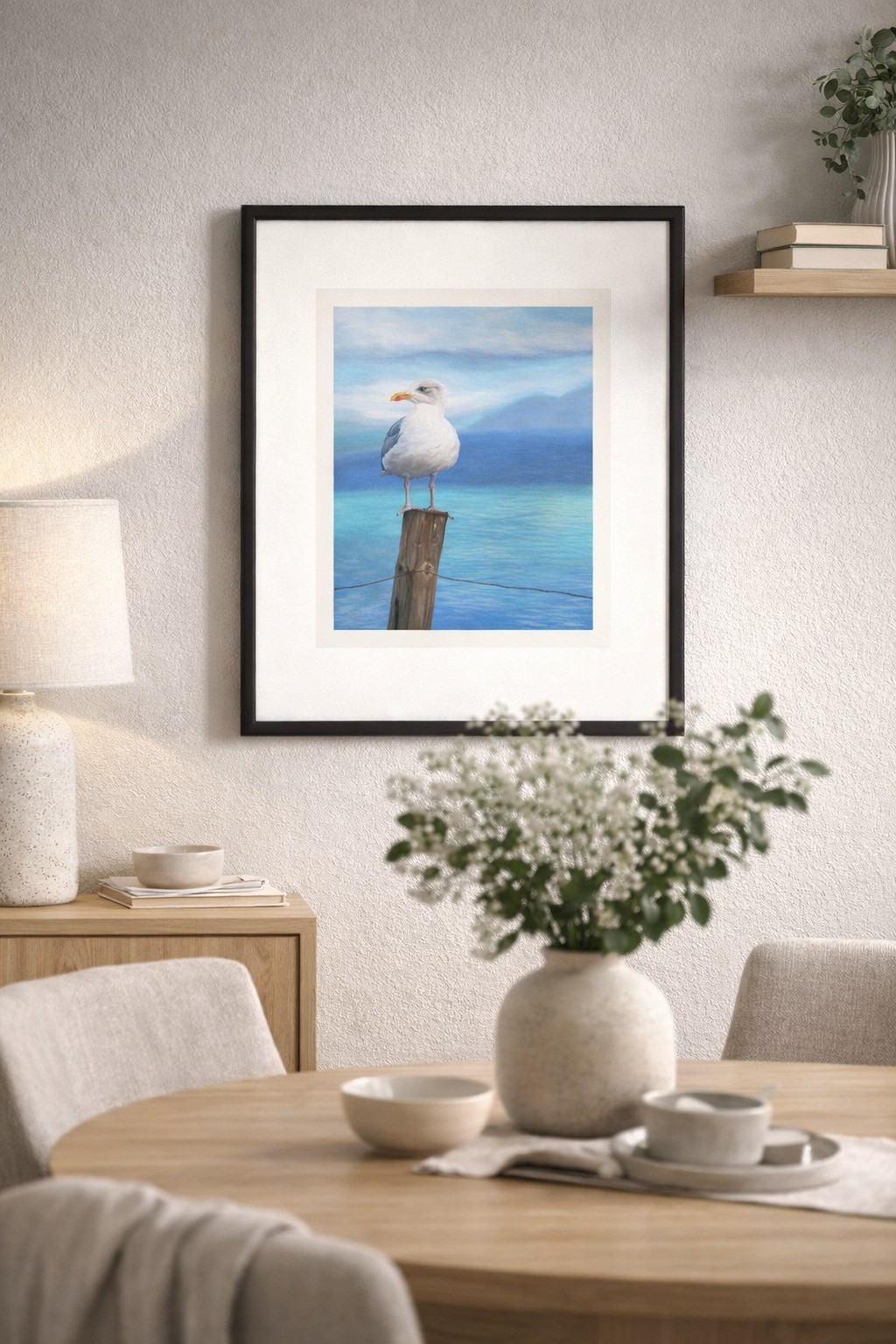 Coastal Seagull Print