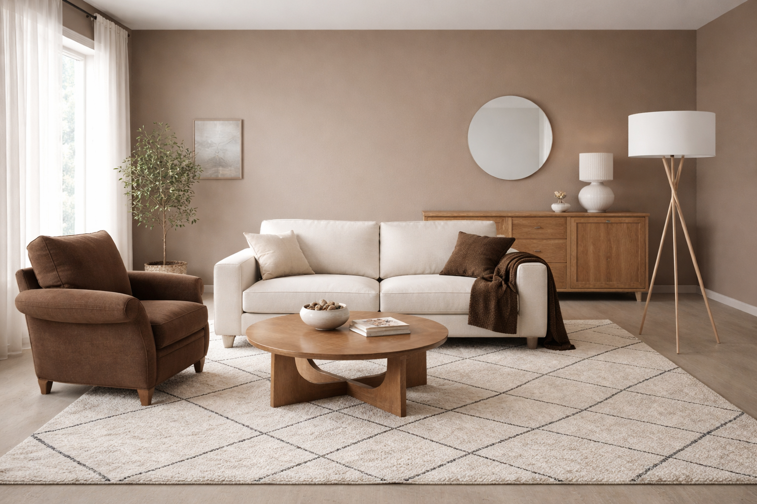 Get the look: Mocha Mousse