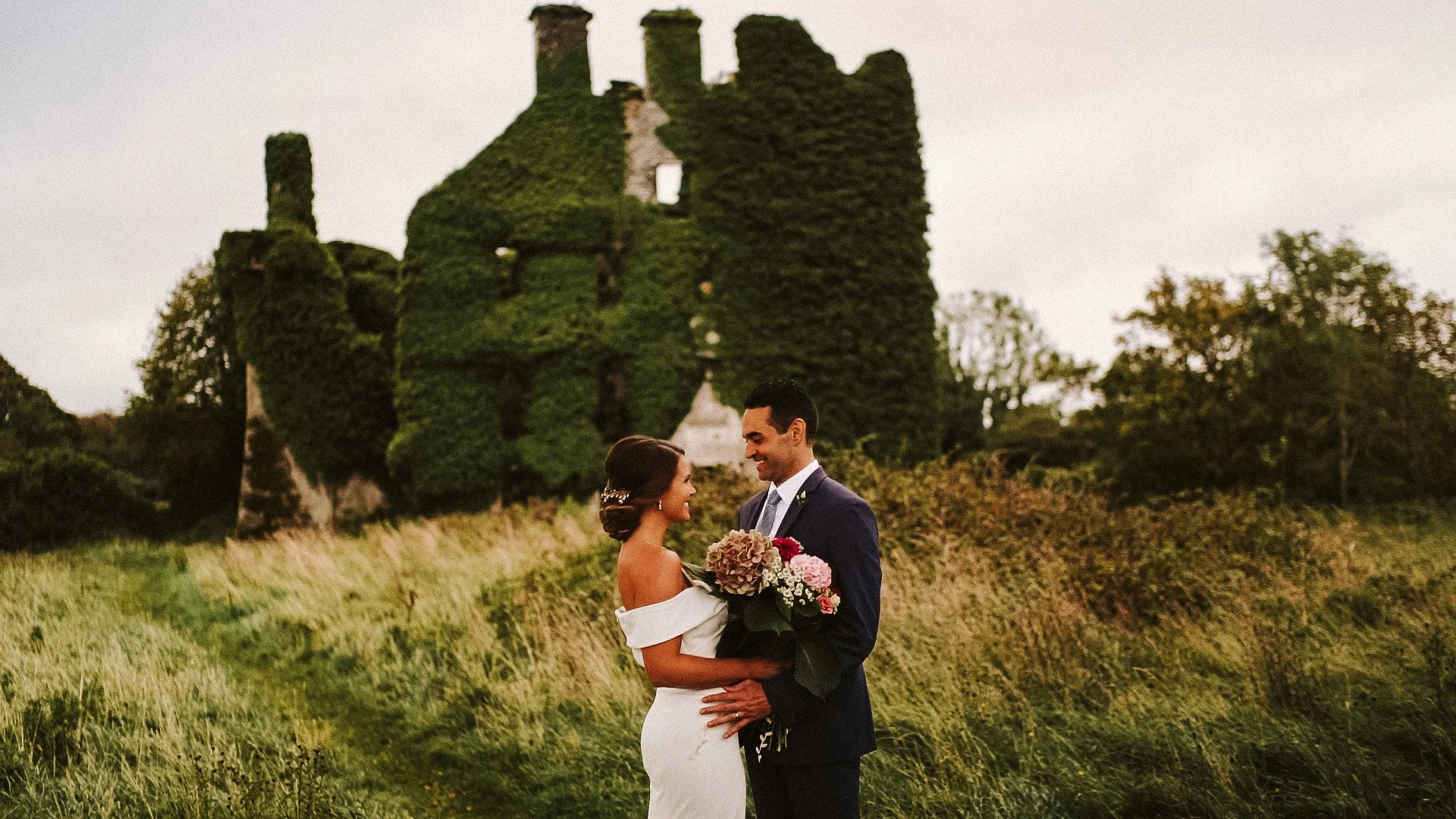 Intimate Menlo Castle Wedding