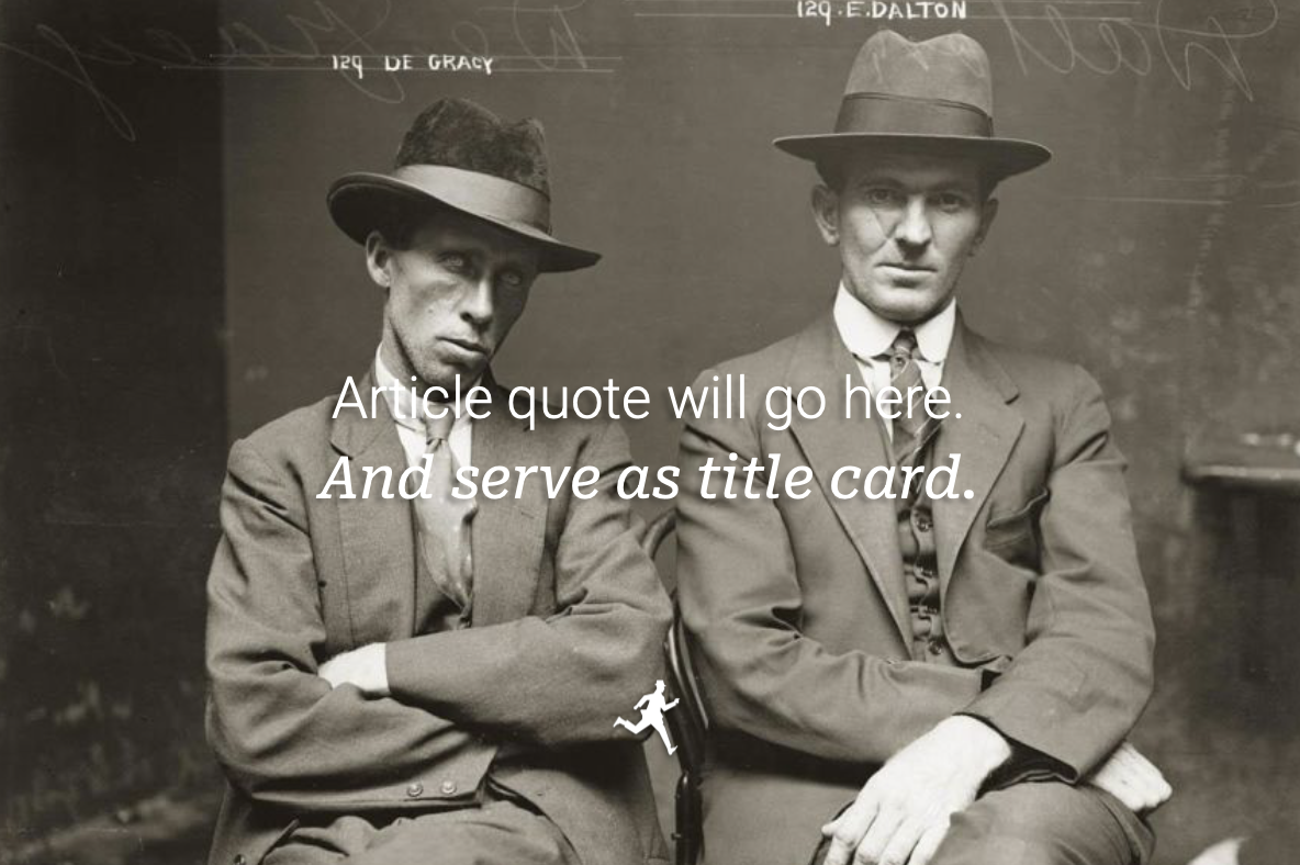 Article Title Will Go Here