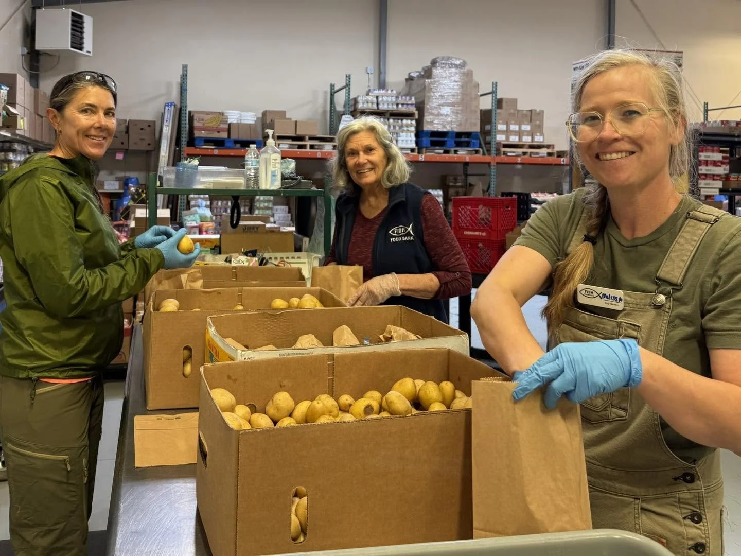 Volunteer at FISH Food Bank