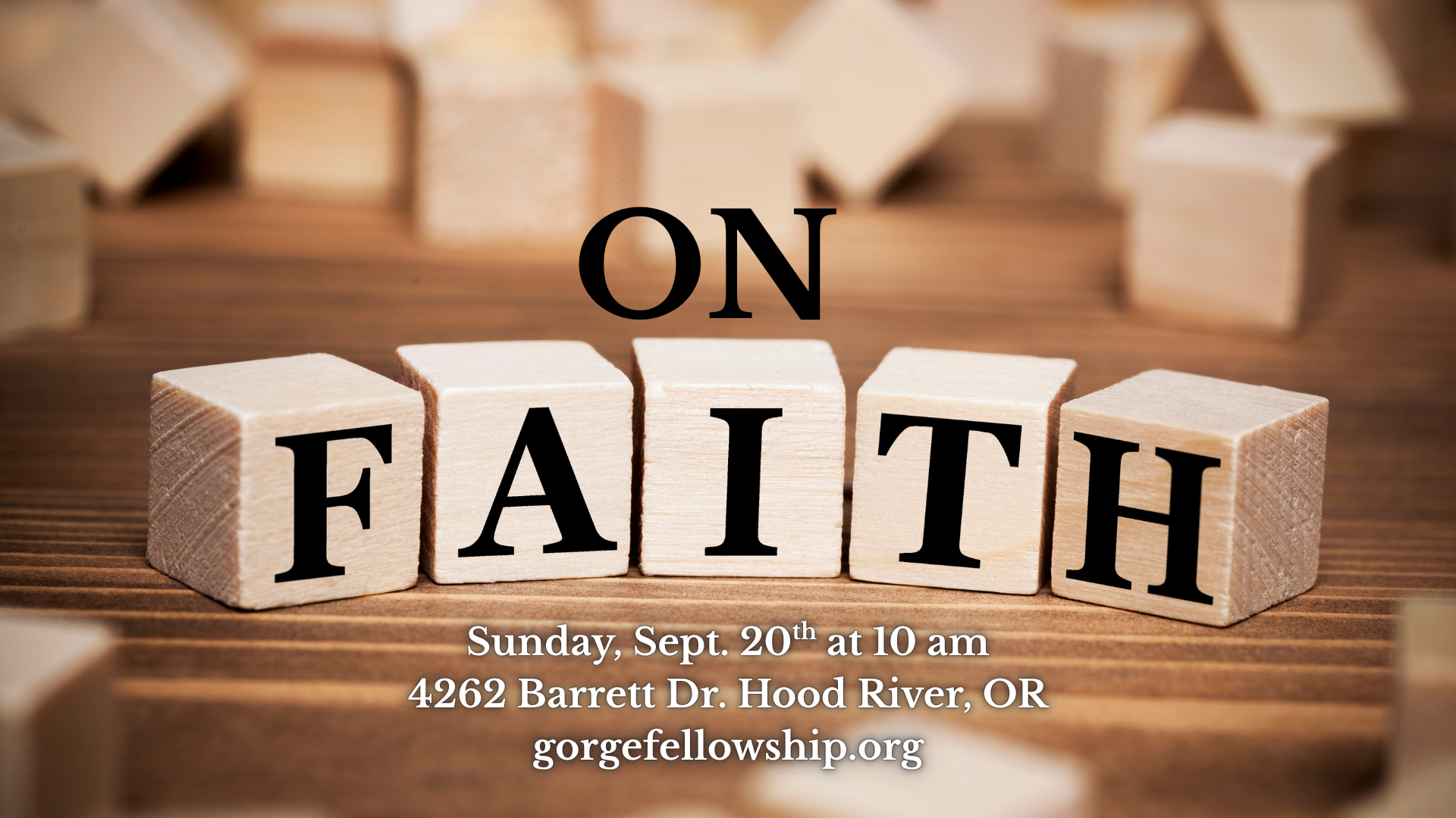 On Faith