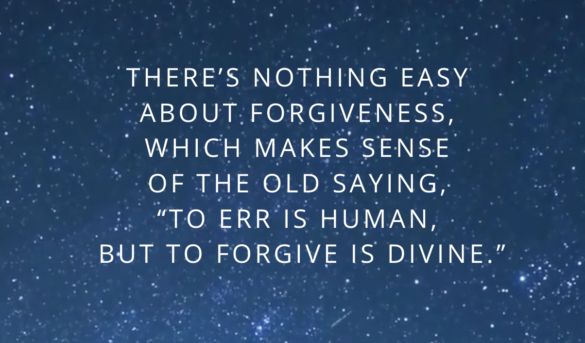 When Forgiveness Feels Foolish