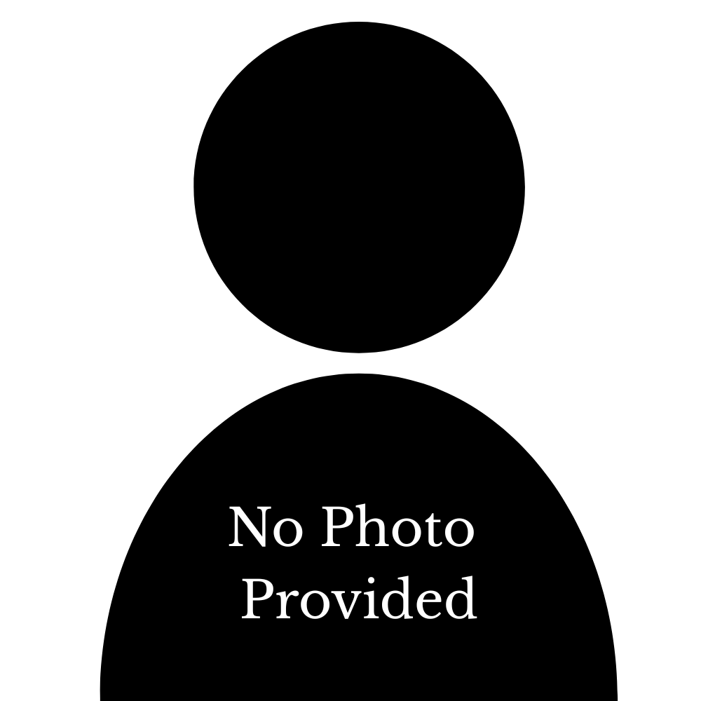 Placeholder image with a silhouette of a person and text that says No Photo Provided.