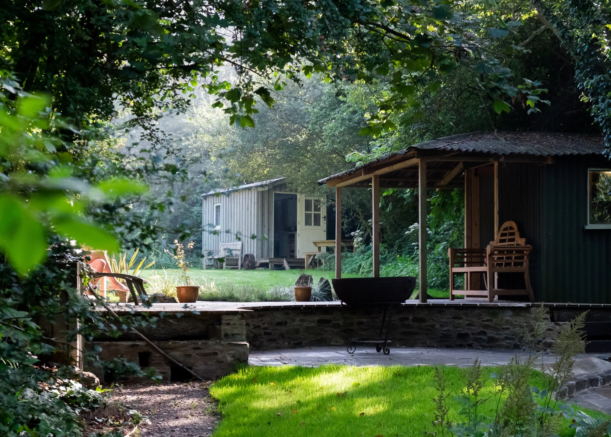 Shepherd's Huts, Lannacombe Devon