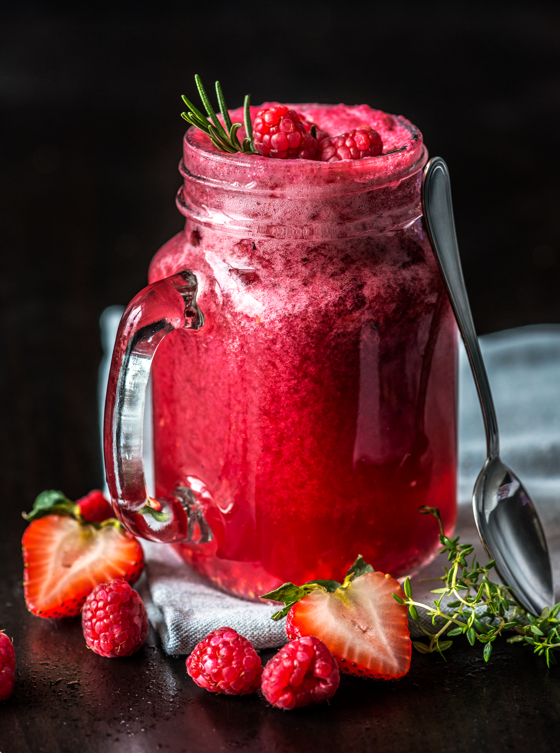 Berry Anti-Inflammatory Protein Smoothie (Balanced Energy &amp; Stress Support)