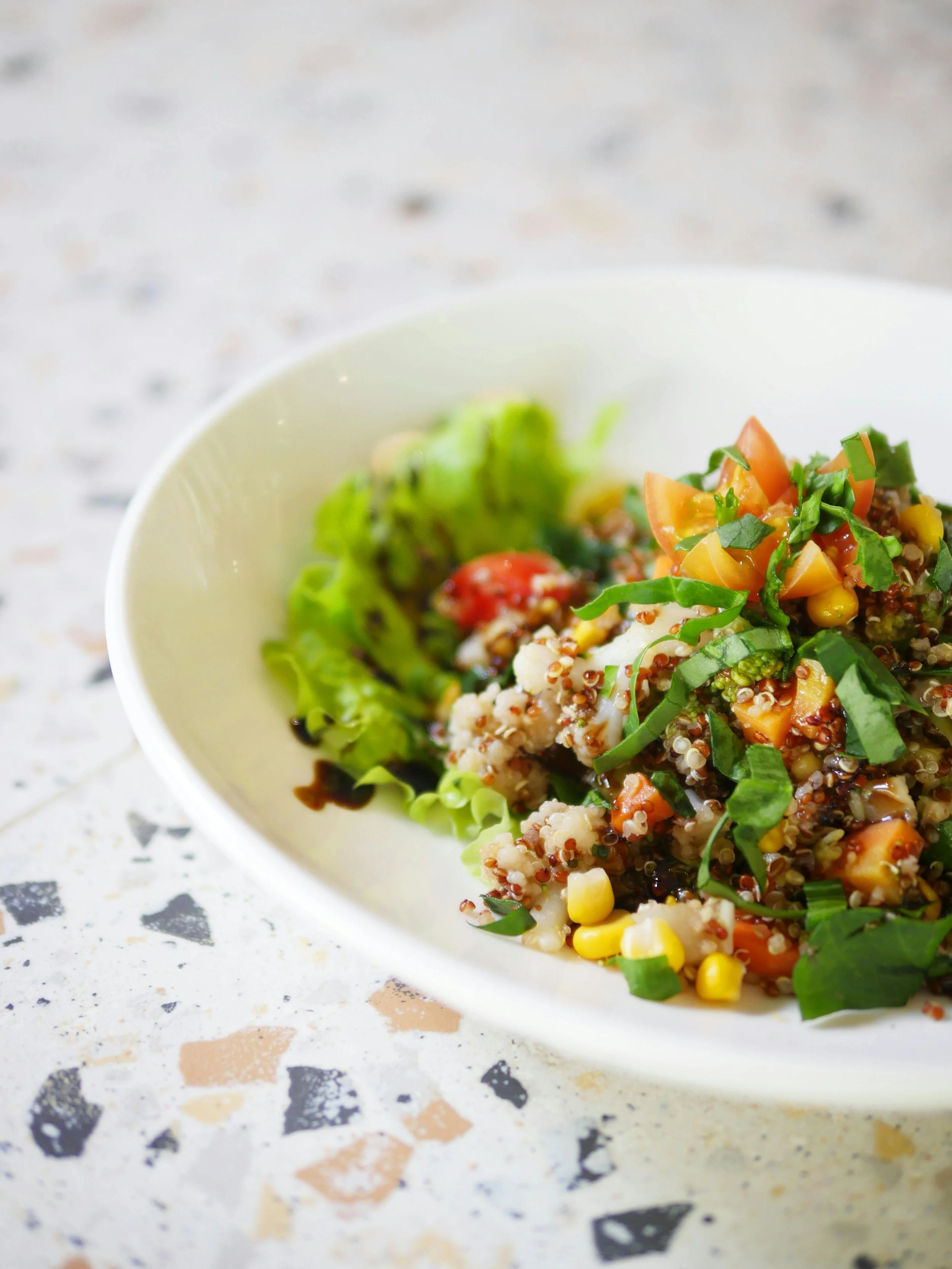 Anti-Inflammatory Mediterranean Quinoa Bowl