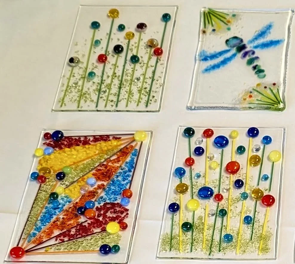 Fused Glass Art by Students