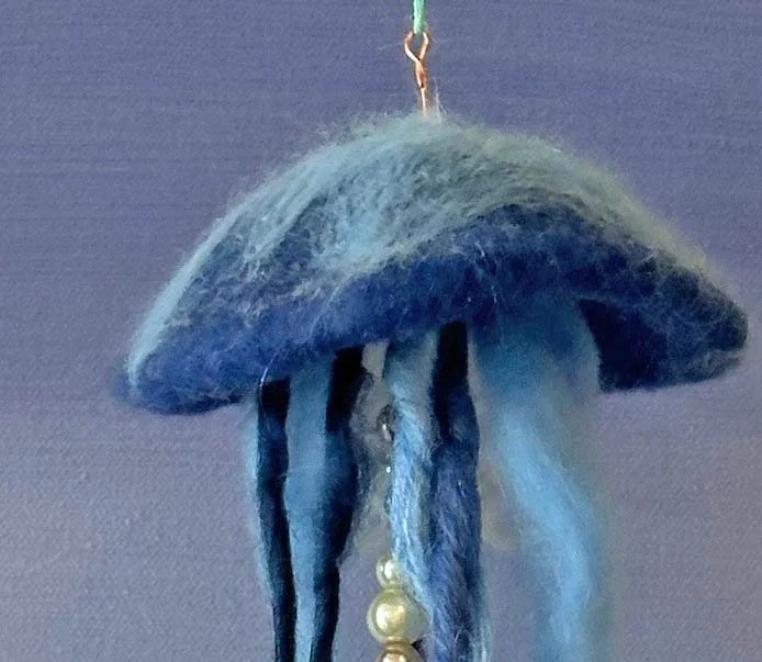 Needle Felting: Jellyfish