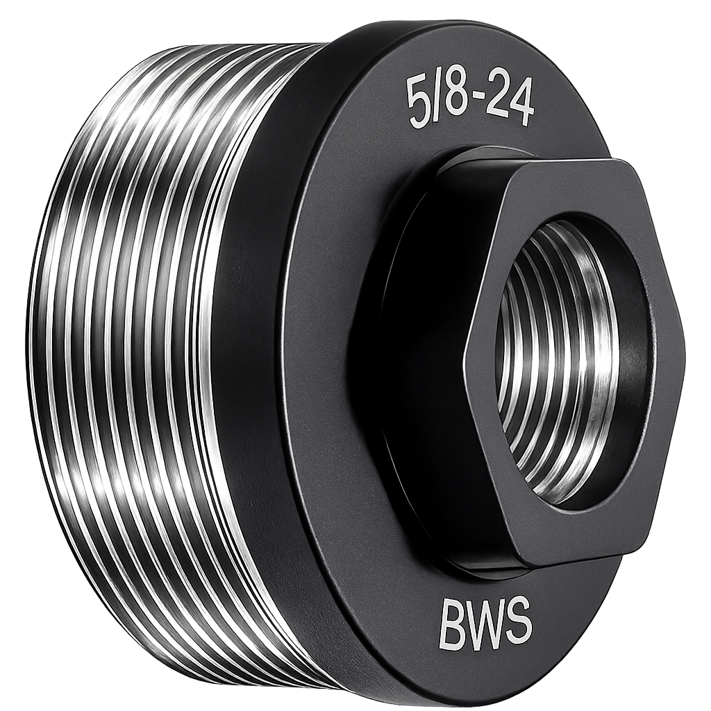   5/8x24 Direct Thread adapter  
 