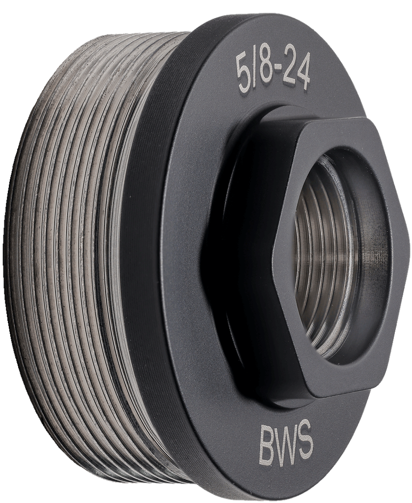   5/8x24 Direct Thread adapter  
 