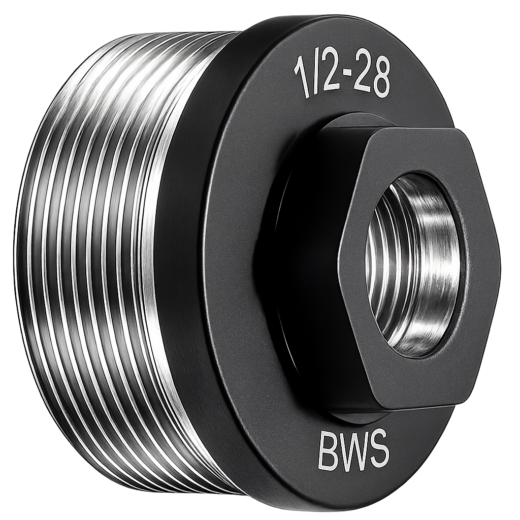   1/2x28 Direct Thread adapter  
 