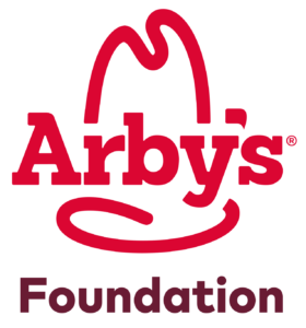 Arby's Foundation logo with a stylized hat and the words 'Arby's Foundation'.