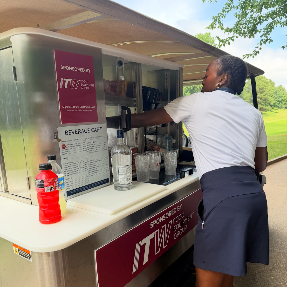 Beverage Cart Sponsor
