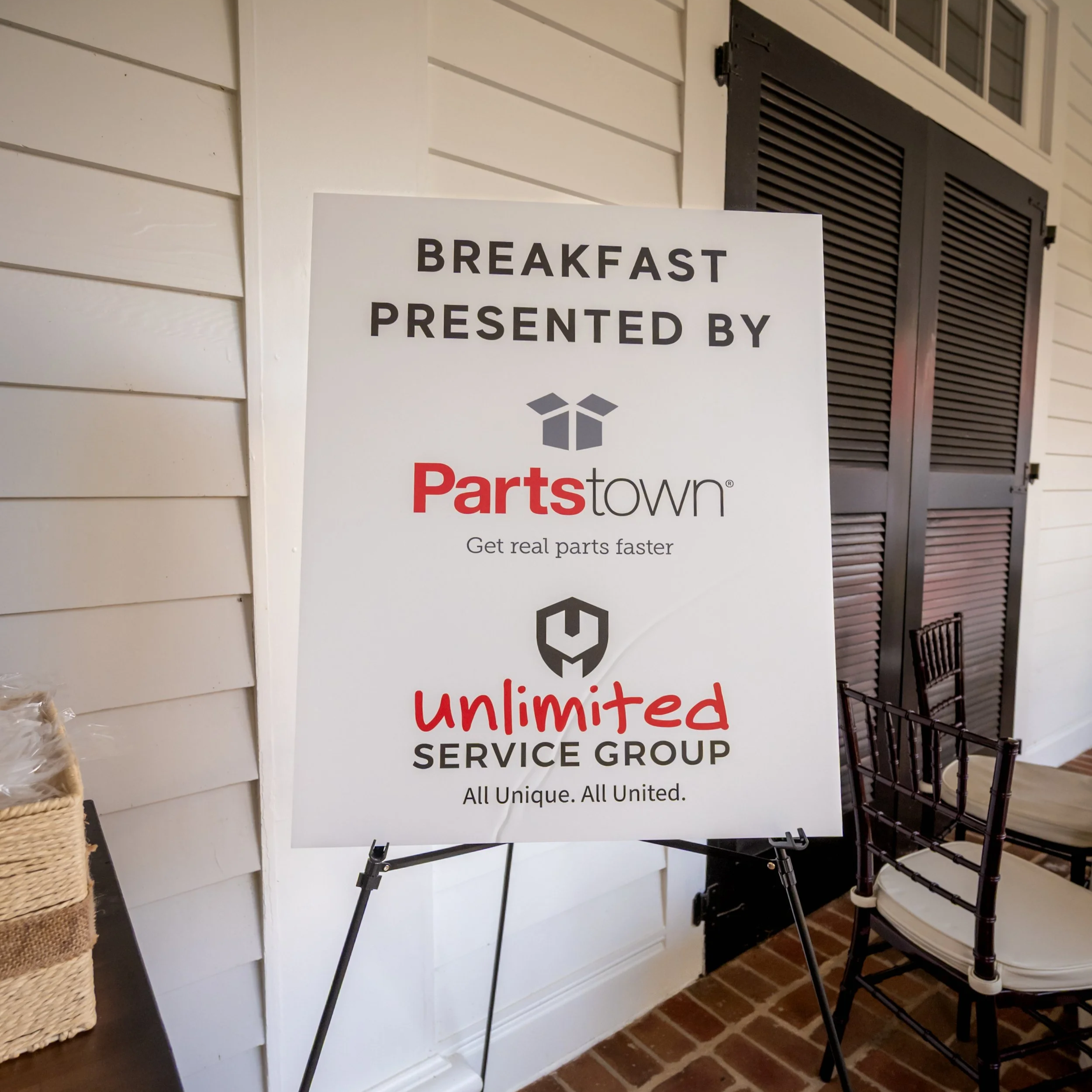 FWelcome Breakfast Sponsor