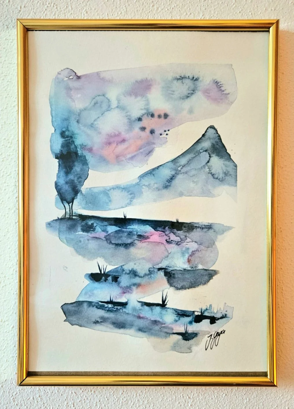 Mountains in soft  colours 2

DIN A4
210x297