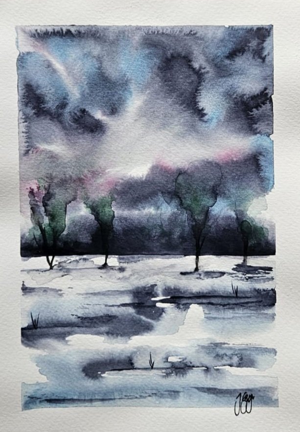 Trees and a cloudy sky 2

DIN A5
148x210