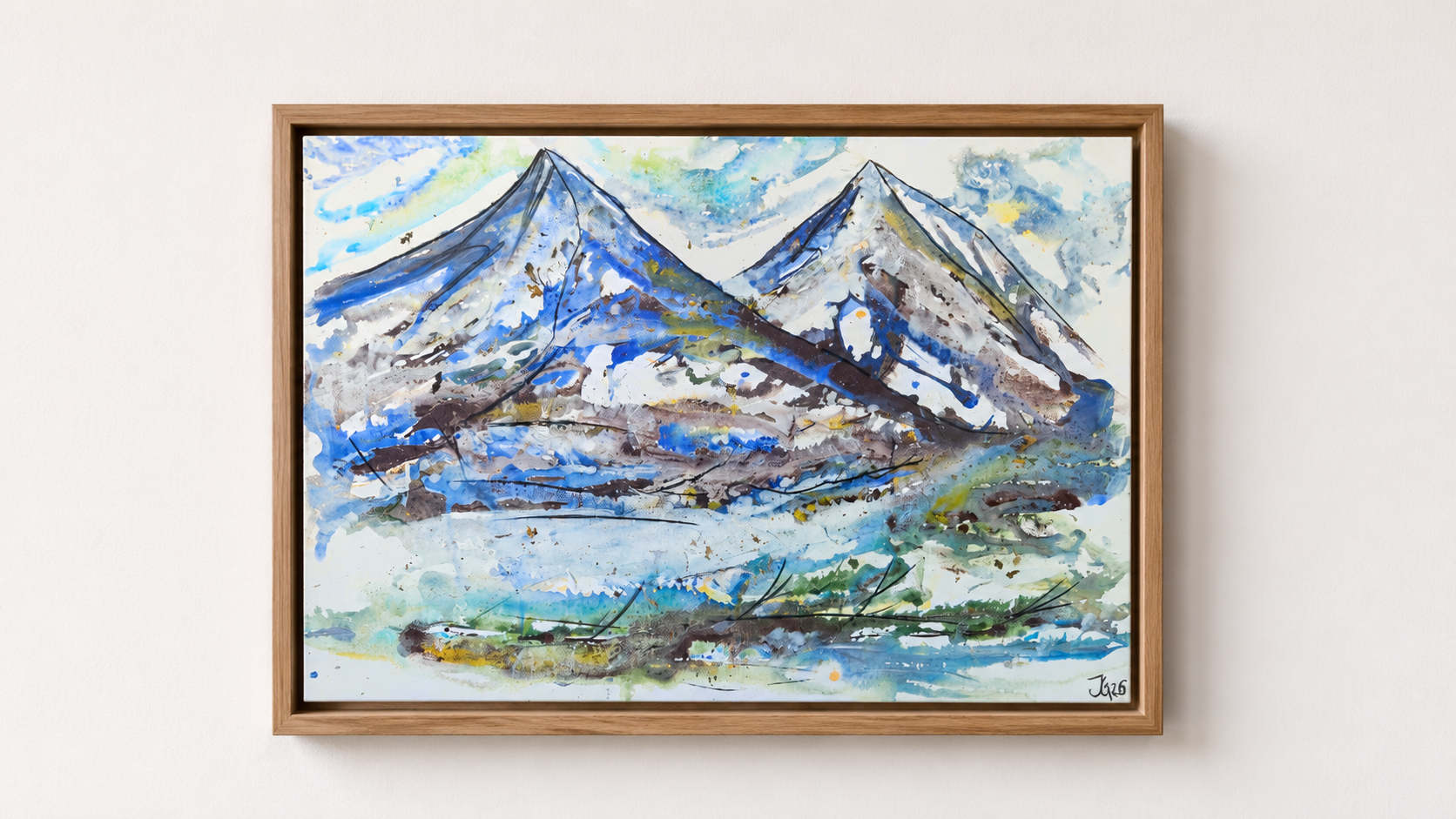 2026

AM I HERE

70 x 100

Acryl, Kohle, Blatt auf Leinwand