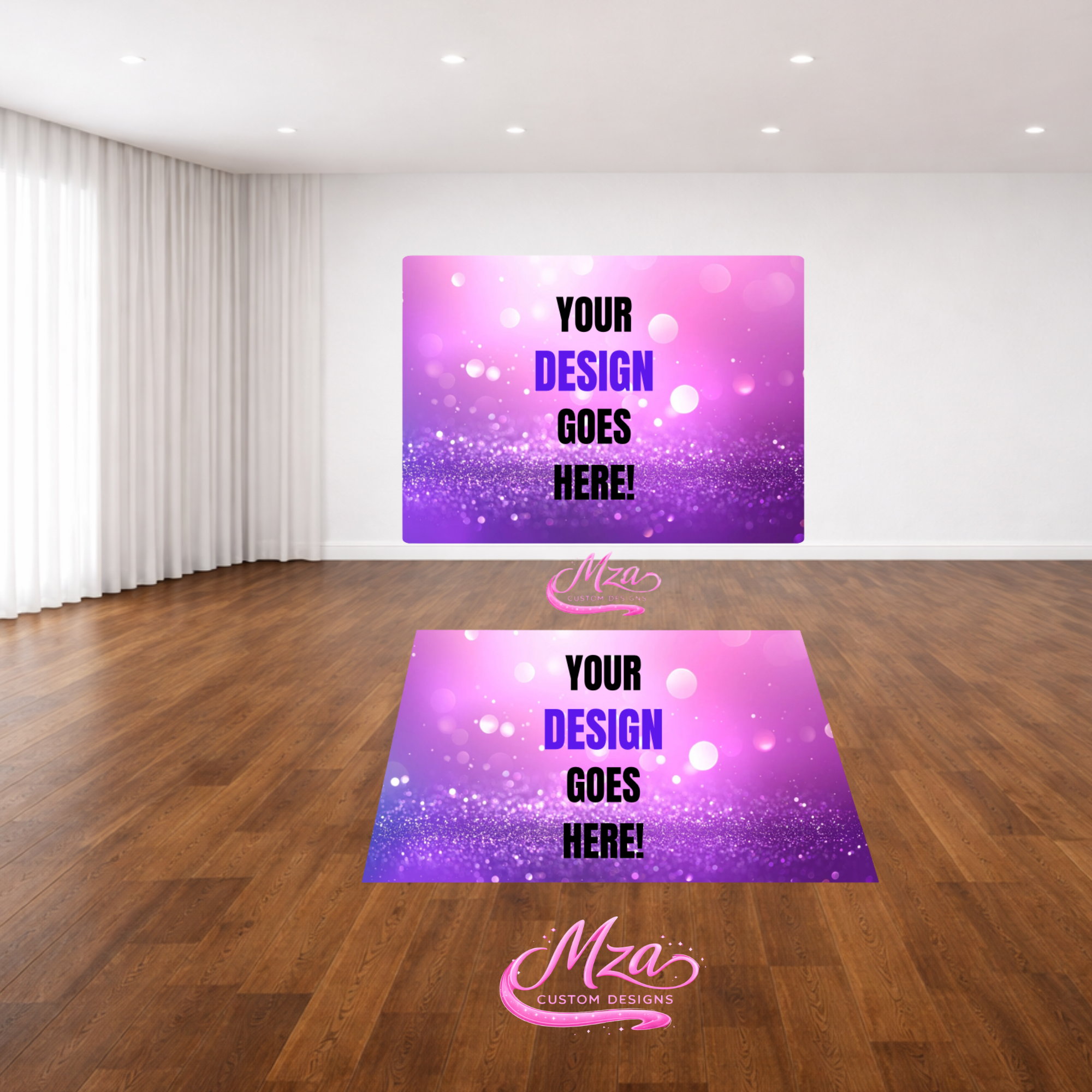 Custom Floor Decals (6X6)